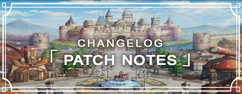 Patch Notes